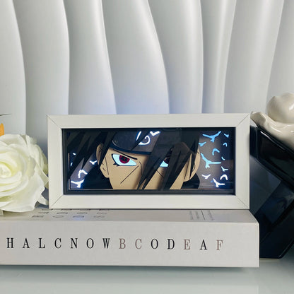 Light Box LED 3D con Intaglio su Carta