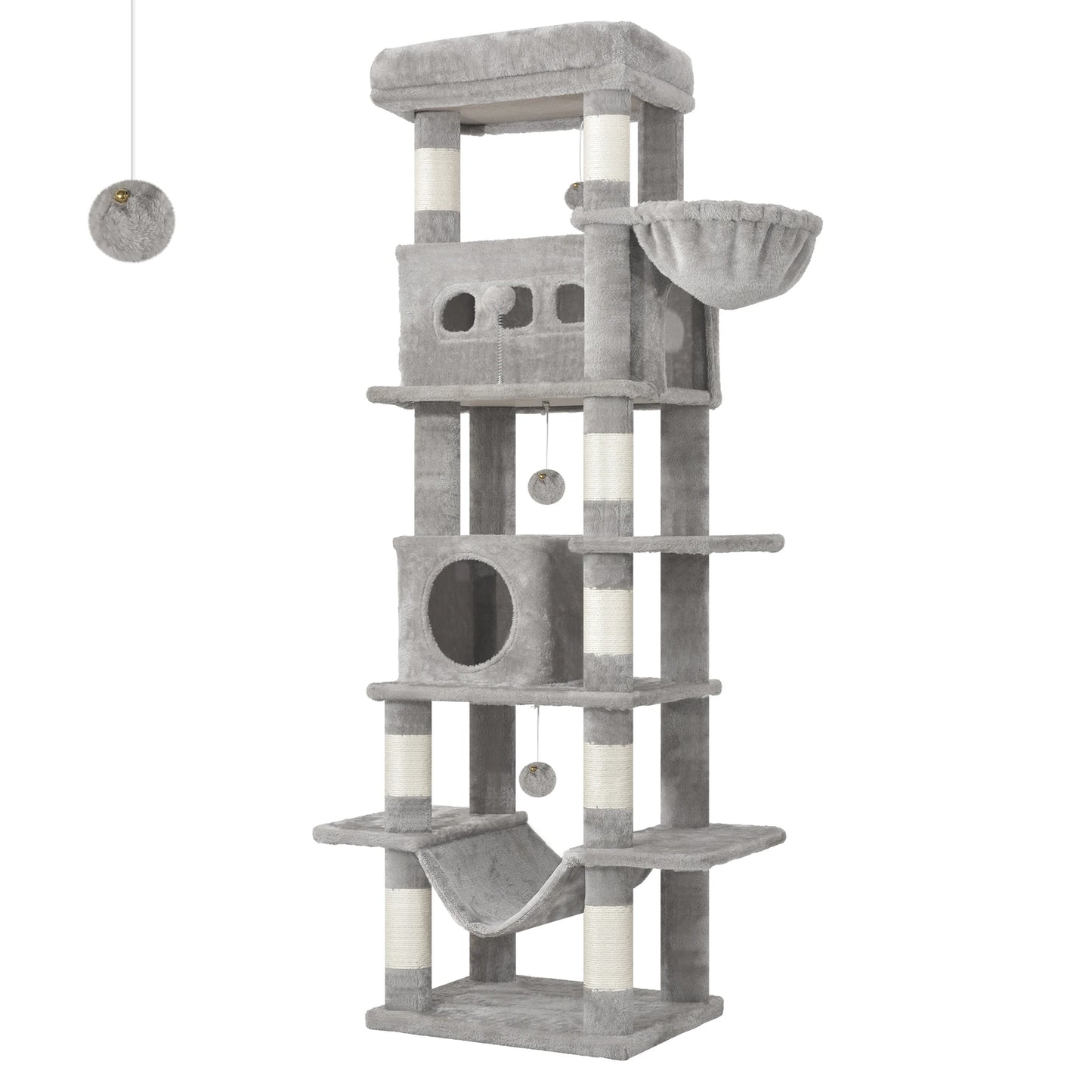 Albero Tiragraffi Multi-Livello per Gatti