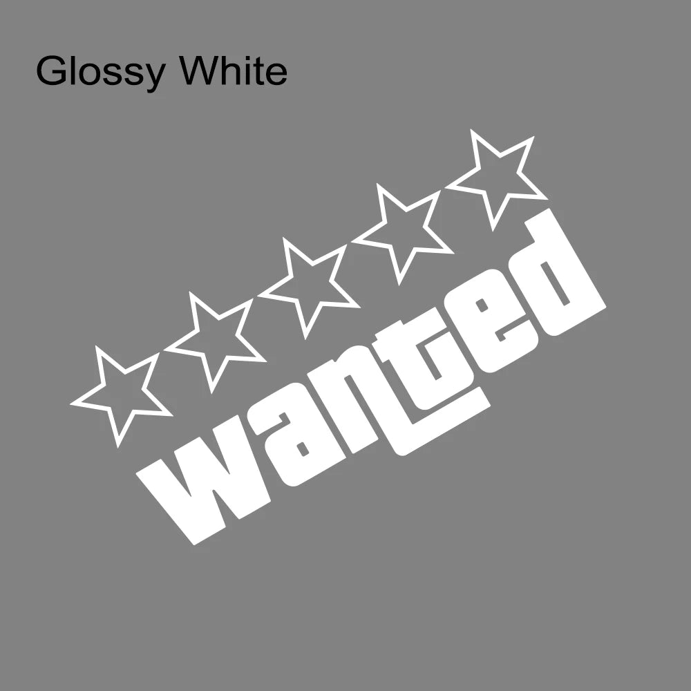 Adesivo "Wanted Laser"