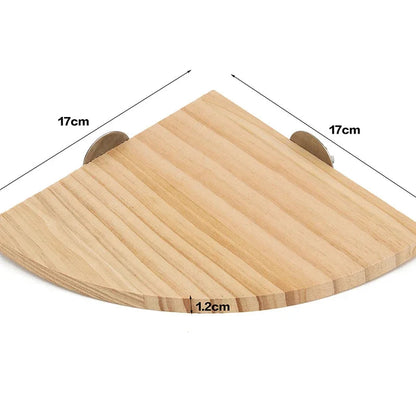 Piattaforma in Legno per Gabbia – Supporto per Uccelli e Piccoli Animali