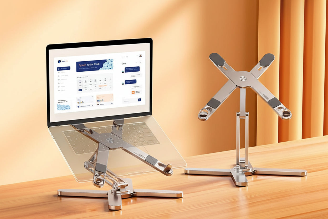 Supporto Laptop in Alluminio Pieghevole