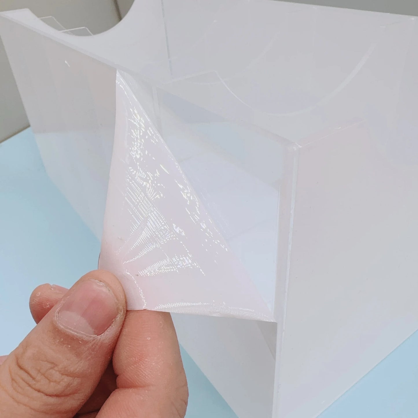Organizer Rettangolare in Plastica Trasparente