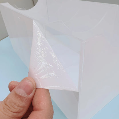 Organizer Rettangolare in Plastica Trasparente