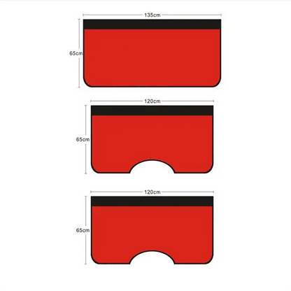 Set 3 Protezioni Magnetiche per Parafango Auto YEXST