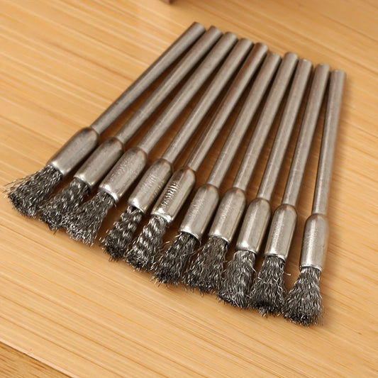 Set Spazzole Filo d'Acciaio Inossidabile