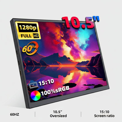 ZSUS Monitor Portatile 10,5" 1280P
