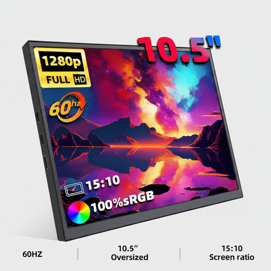 ZSUS Monitor Portatile 10,5" 1280P