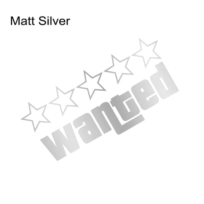 Adesivo "Wanted Laser"