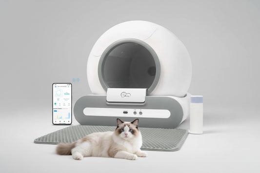 DOEL Lettiera Autopulente Smart 65L con App – Controllo WiFi 2.4G