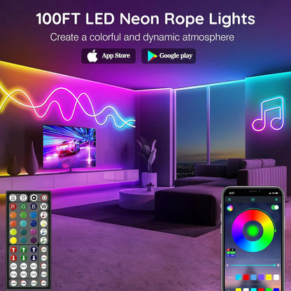 Striscia LED Neon RGB Intelligente 24V