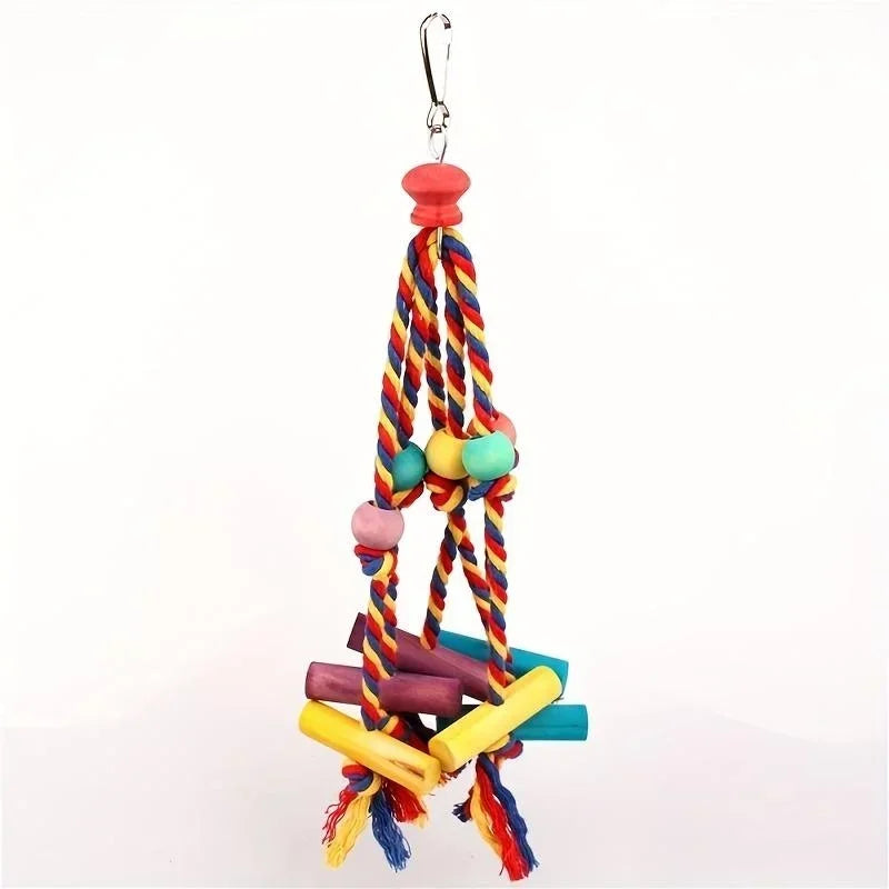 Gioco in Corda di Cotone per Uccelli
