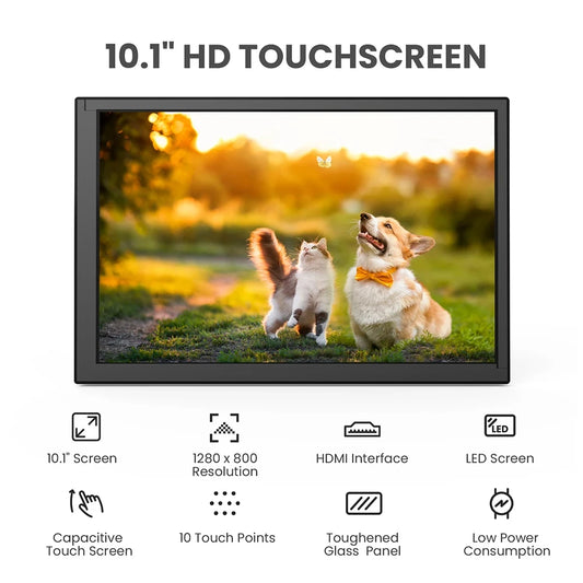 Eyoyo 10.1" Monitor Touchscreen IPS