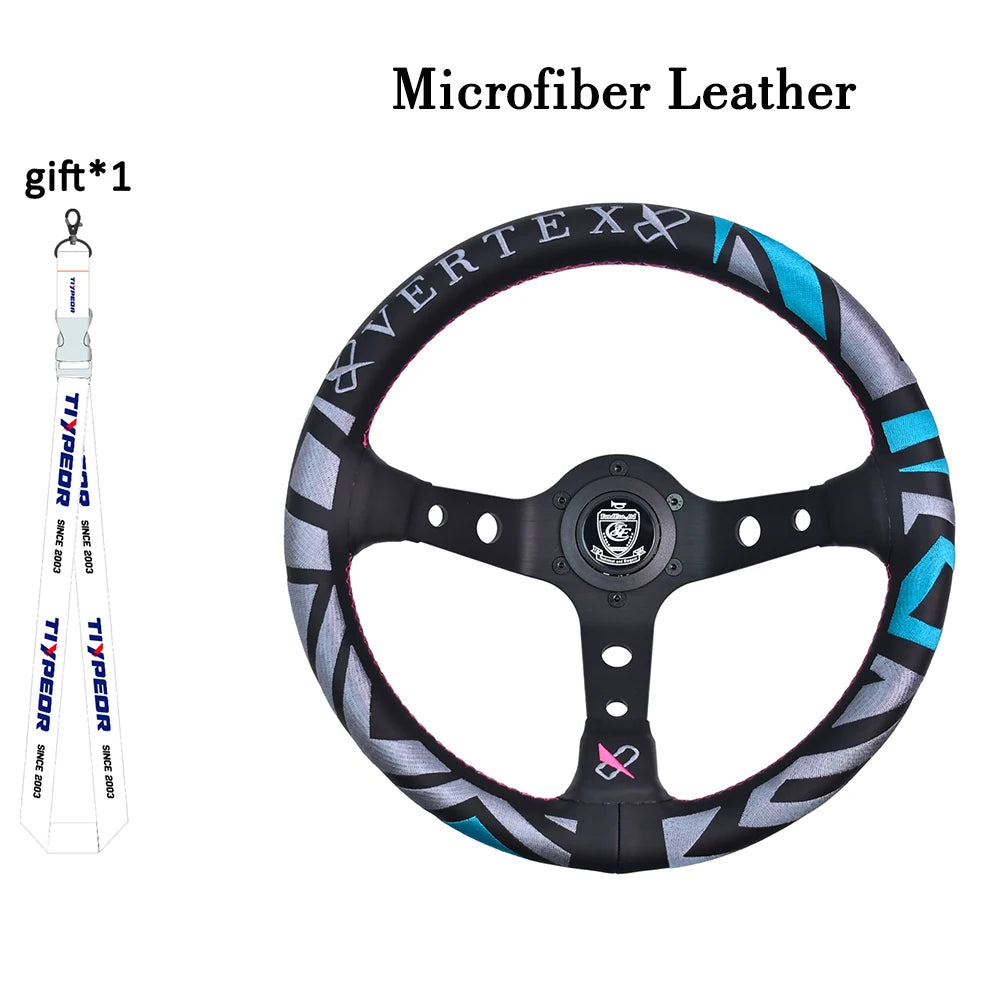 Volante Racing VERTEX 320mm in Pelle
