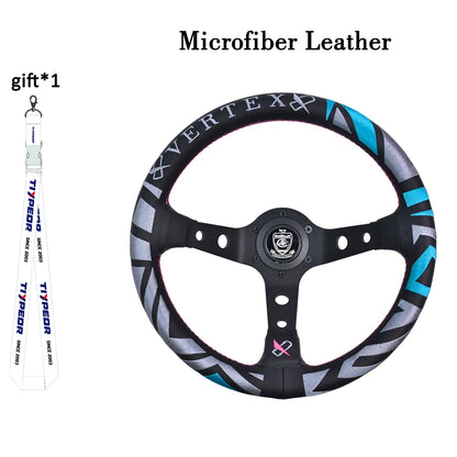 Volante Racing VERTEX 320mm in Pelle