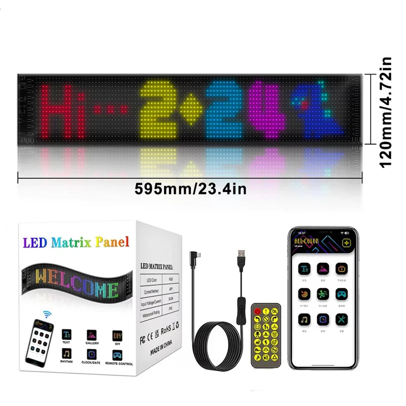 Pannello LED Matrix Pixel Flessibile