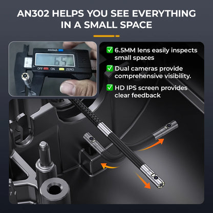 ANCEL AN302 Two-Way Articulating Borescope