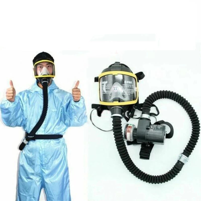Electric Portable Supplied Air Gas Mask