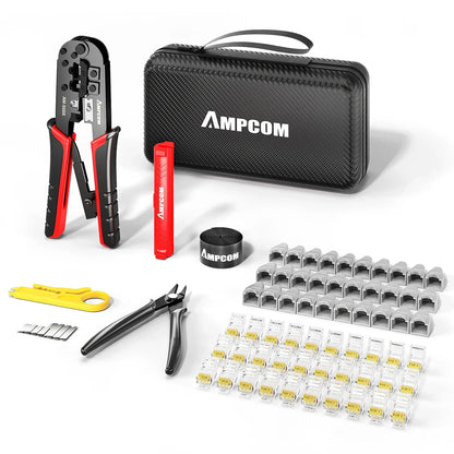 AMPCOM RJ45 Crimping Tool Kit