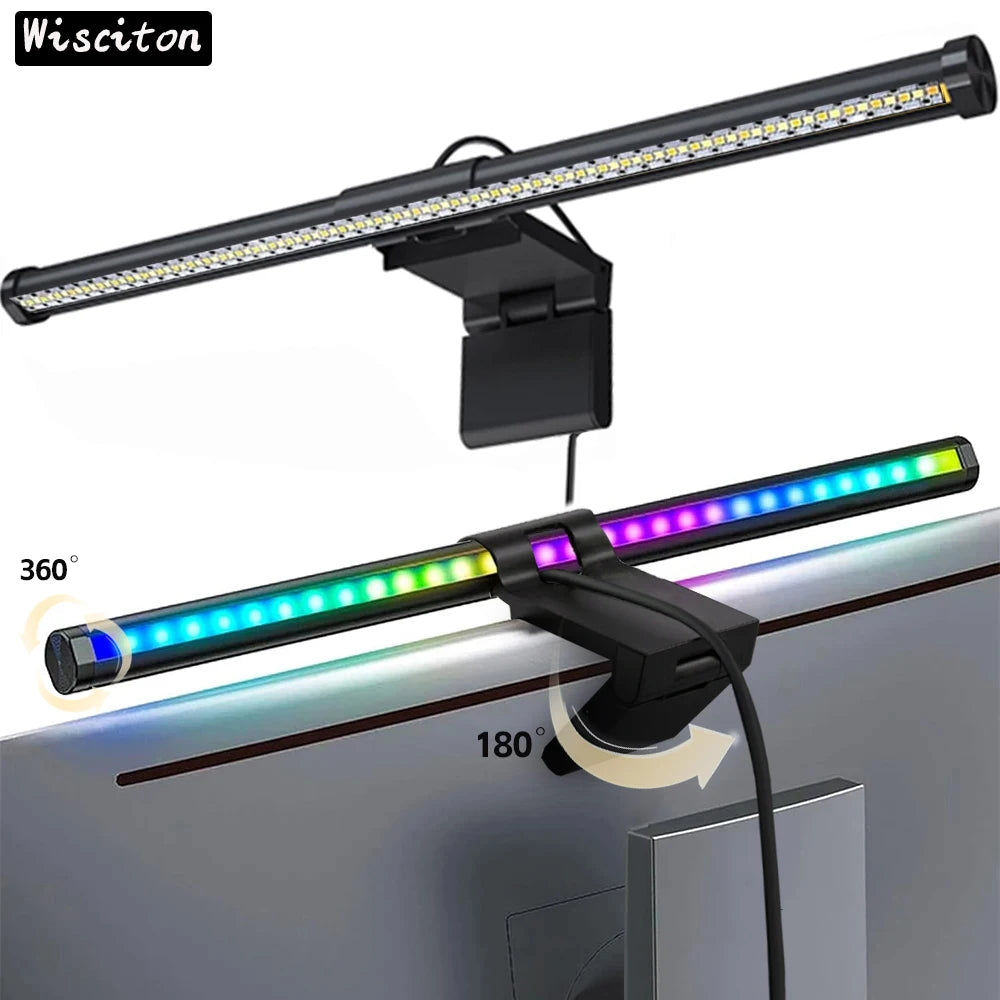 Wisciton — Lampada LED da Monitor con Controllo Touch e Protezione Occhi