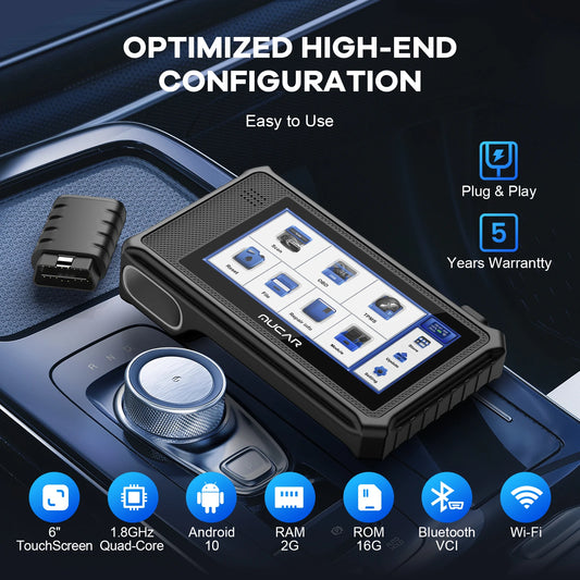 THINKCAR MUCAR VO6 – Strumento Diagnostico Auto Professionale OBD2