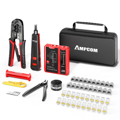 AMPCOM RJ45 Crimping Tool Kit