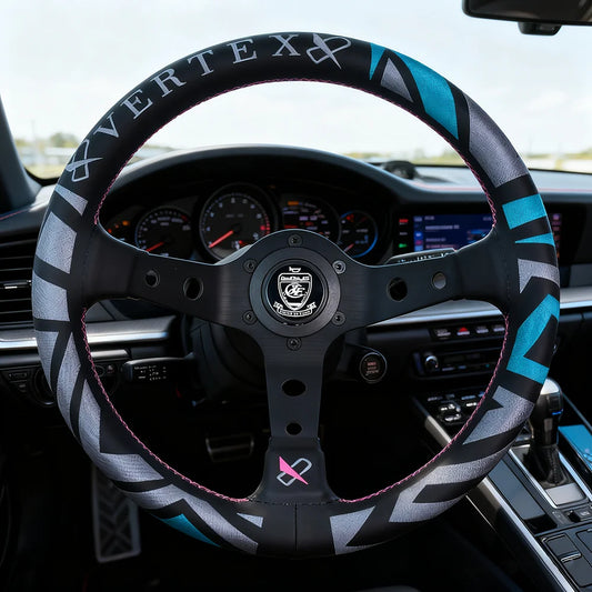 Volante Racing VERTEX 320mm in Pelle