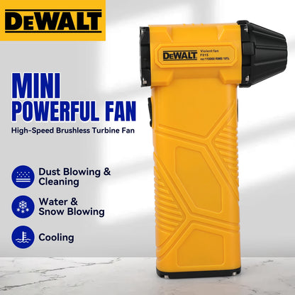 WALT Mini Ventilatore Portatile Elettrico Brushless