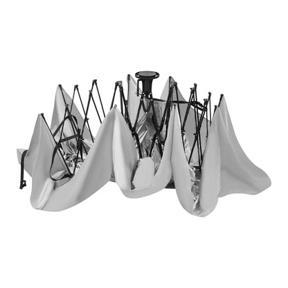 Tenda Parcheggio Auto Pieghevole Semi-Automatica 4,2 m / 4,6 m
