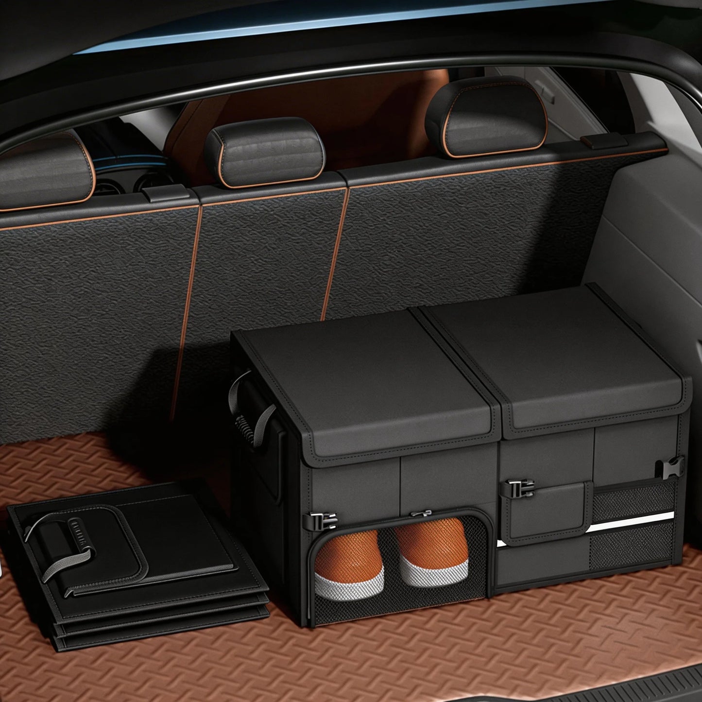 Organizer Pieghevole per Bagagliaio Auto 60L – Multiuso Impermeabile