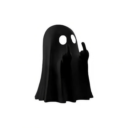 Statuetta Fantasma con Dito Medio