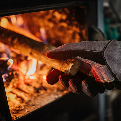 Leather Welding Heat-Resistant Gloves
