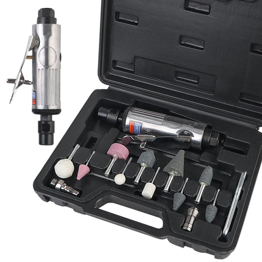 Kit Smerigliatrice Pneumatica Professionale 16 Pezzi