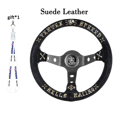Volante Racing VERTEX 320mm in Pelle